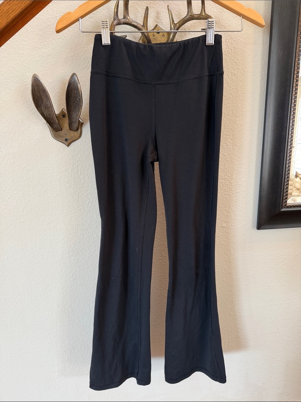 Athleta Black Girls' Flare Leg Active Leggings